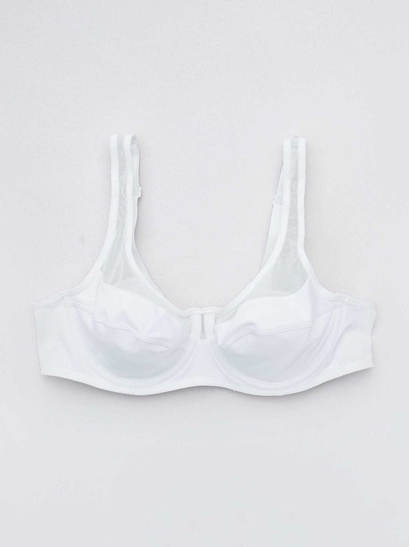 Soutien Generous da 'Dim' Branco - Kiabi