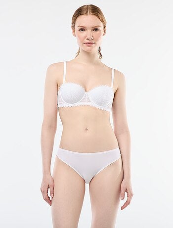 Soutien-gorge balconette em renda