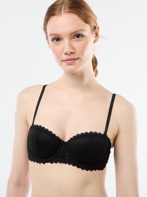 Soutien-gorge balconette em renda - Kiabi