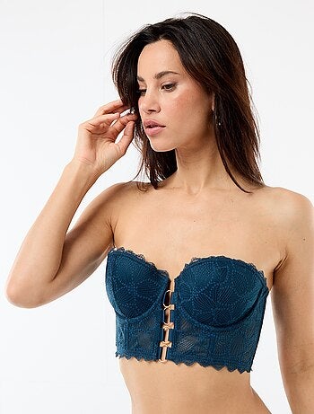 Soutien-gorge bustier em renda