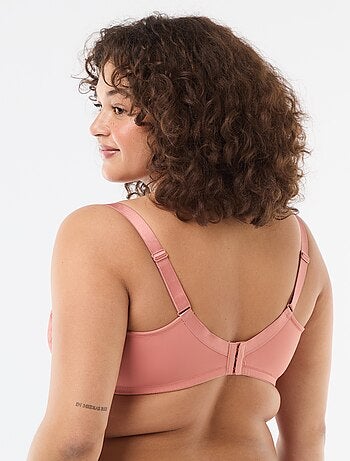 Soutien-gorge com aro em renda vazada