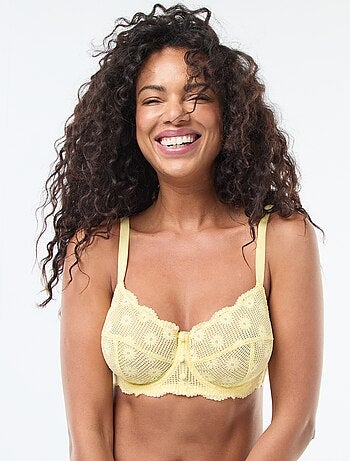Soutien-gorge copa inteira em renda D&E