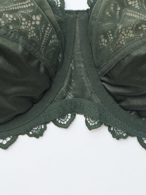 Soutien-gorge corbeille em renda - Kiabi