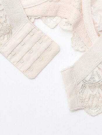 Soutien-gorge corbeille em renda