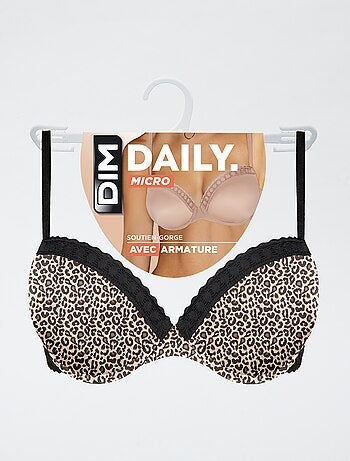Soutien-gorge DIM leopardo