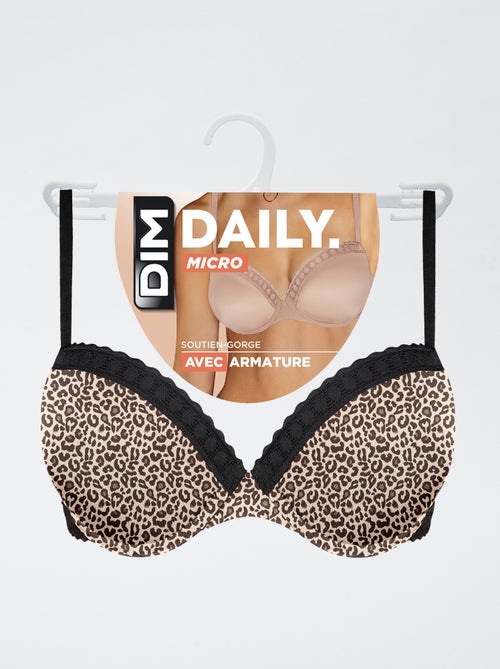 Soutien-gorge DIM leopardo - Kiabi