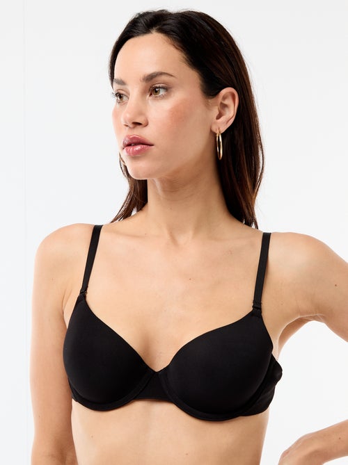Soutien-gorge em microfibra com alças multi-posições - Kiabi