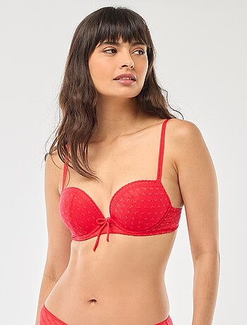 Soutien-gorge push up em renda - Dia dos Namorados