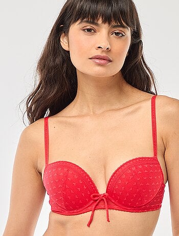 Soutien-gorge push up em renda - Dia dos Namorados