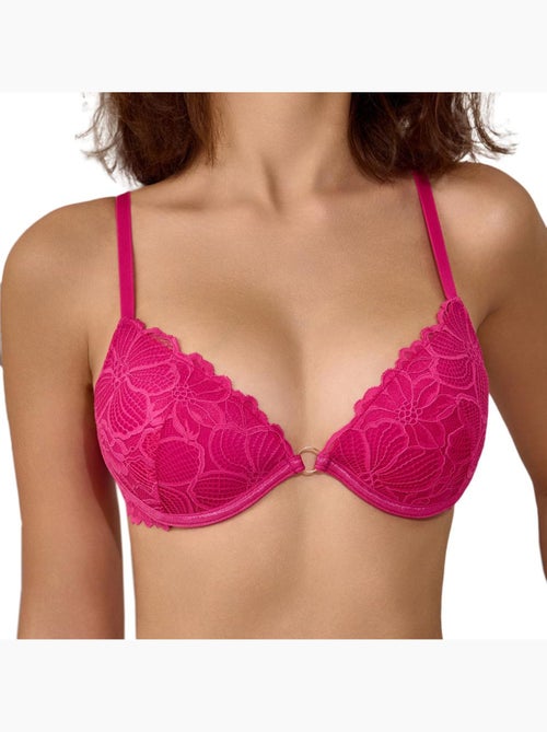 Soutien-gorge push-up rosa fúcsia les petites bombes louise - Kiabi Soutien-gorge push-up rosa fúcsia les petites bombes louise - Kiabi
