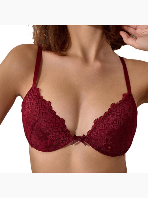 Soutien-gorge roxo ameixa poline les petites bombes para mulher - Kiabi Soutien-gorge roxo ameixa poline les petites bombes para mulher - Kiabi