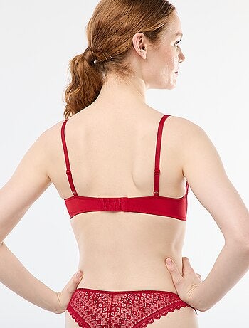 Soutien-gorje cai-cai em renda