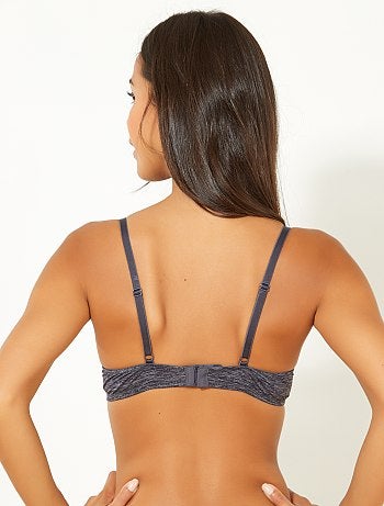 Soutien maxi push-up micro matizado - Kiabi