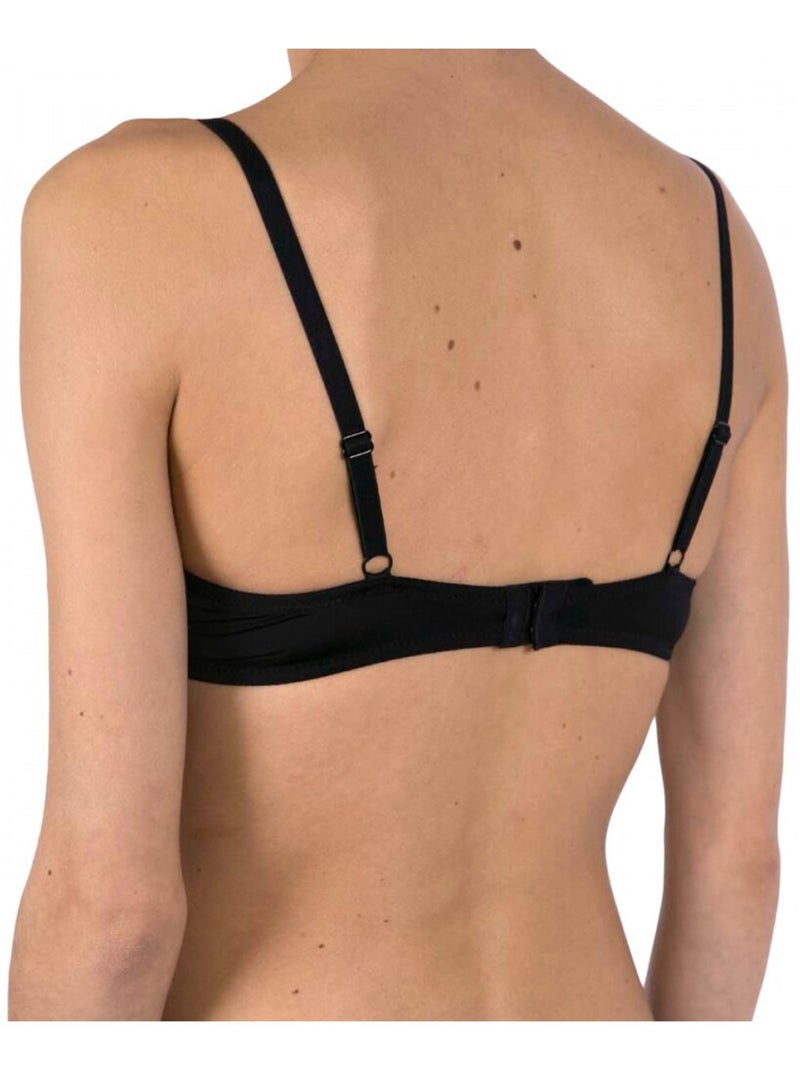 Soutien Microfibra Preto - Kiabi