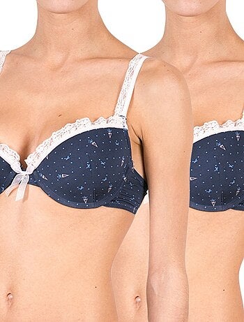 Soutien pack 2 mulher push-up