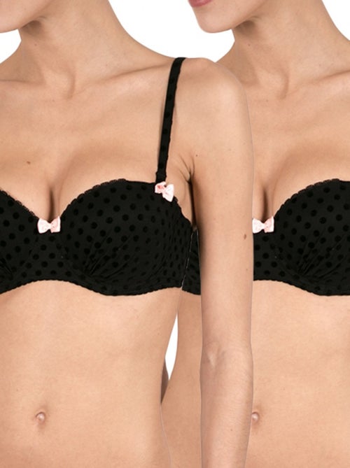 Soutien pack 2 mulher push-up - Kiabi Soutien pack 2 mulher push-up - Kiabi