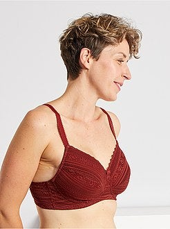 Soutien pós-operatório em renda - Kiabi