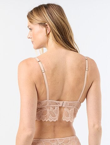 Soutien push-up de renda