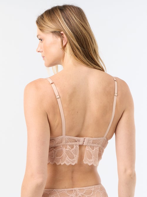 Soutien push-up de renda - Kiabi