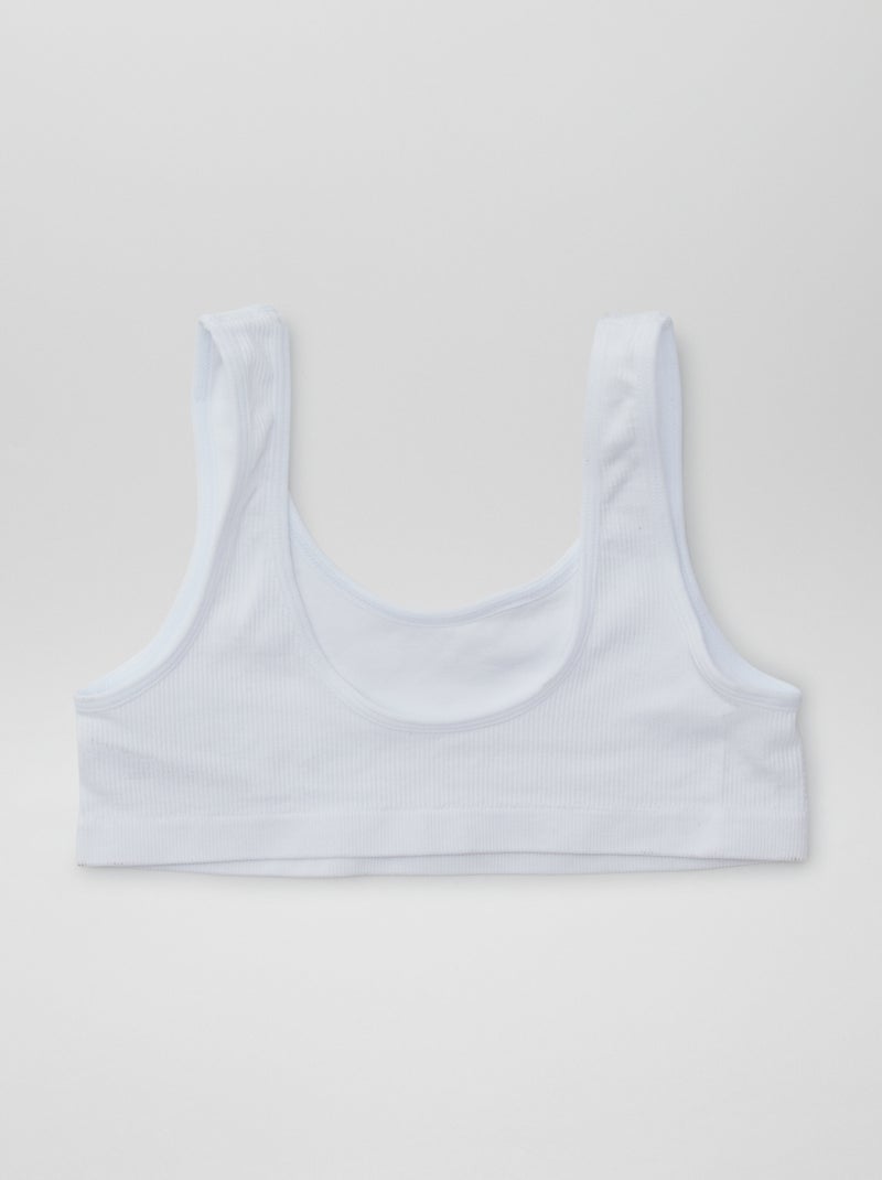 Soutien sem costuras 'Petit Béguin' Branco - Kiabi