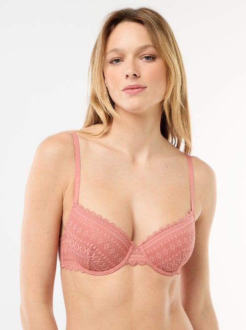 Soutien-soutien corbeille em renda - Kiabi