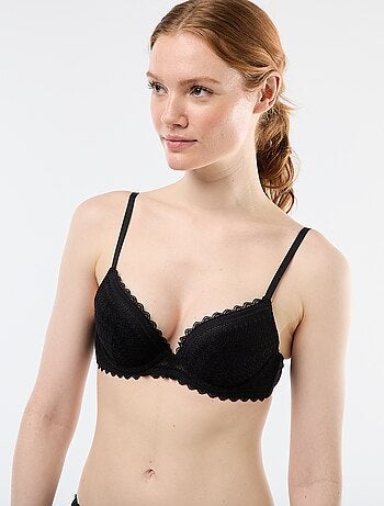 Soutien-soutien push-up em renda
