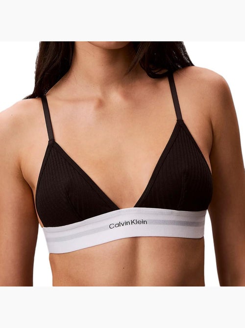 Soutien Triângulo Preto Calvin Klein Jeans Sem Forro para Mulher - Kiabi