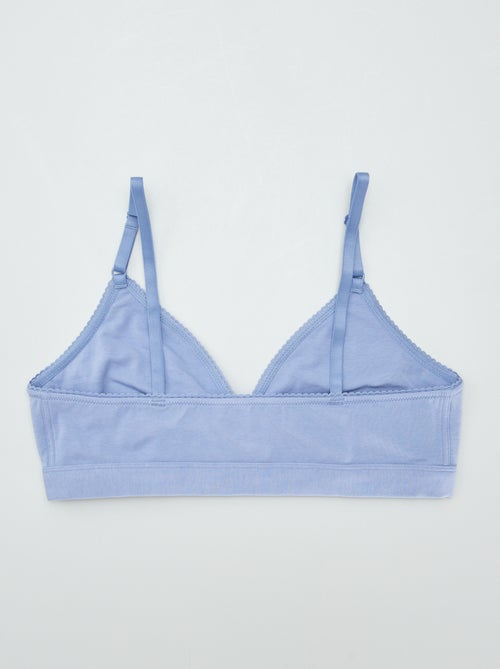 Soutien triângulo sem armação - Fácil de Vestir - Kiabi Soutien triângulo sem armação - Fácil de Vestir - Kiabi
