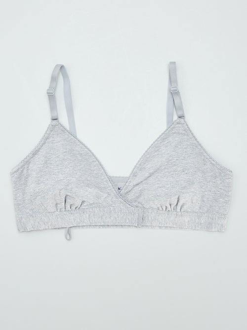Soutien triângulo sem armação - Fácil de Vestir - Kiabi Soutien triângulo sem armação - Fácil de Vestir - Kiabi