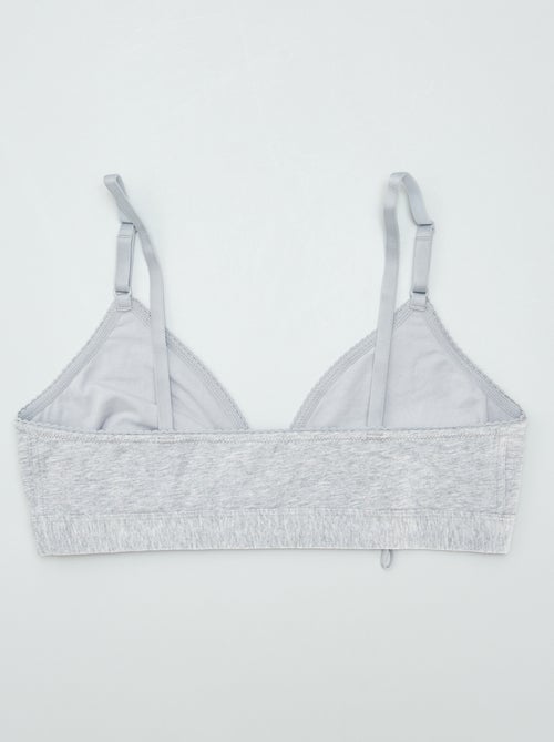 Soutien triângulo sem armação - So Easy - Kiabi