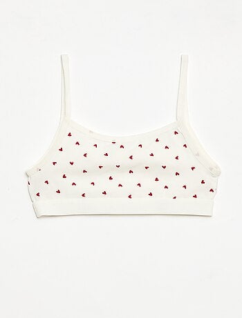 Soutiens de alças finas em jersey - Lote de 2