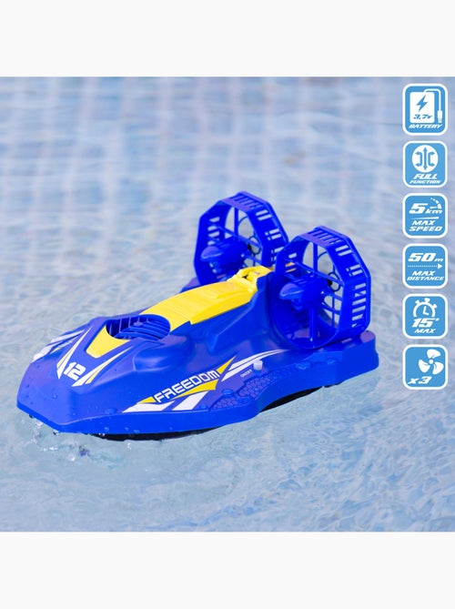 Speed & go lancha controlada por rádio racing boat - Kiabi