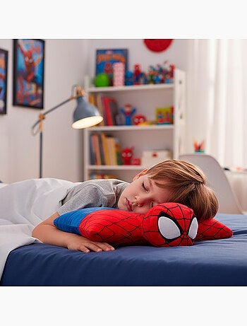 Spider-man almofada de pelúcia macia e aveludada 2 em 1