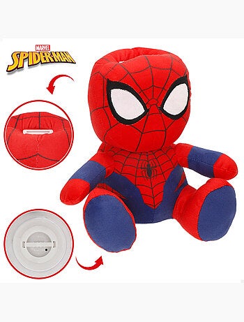 Spider-man caixa de dinheiro em peluche do para crianças 20 cm