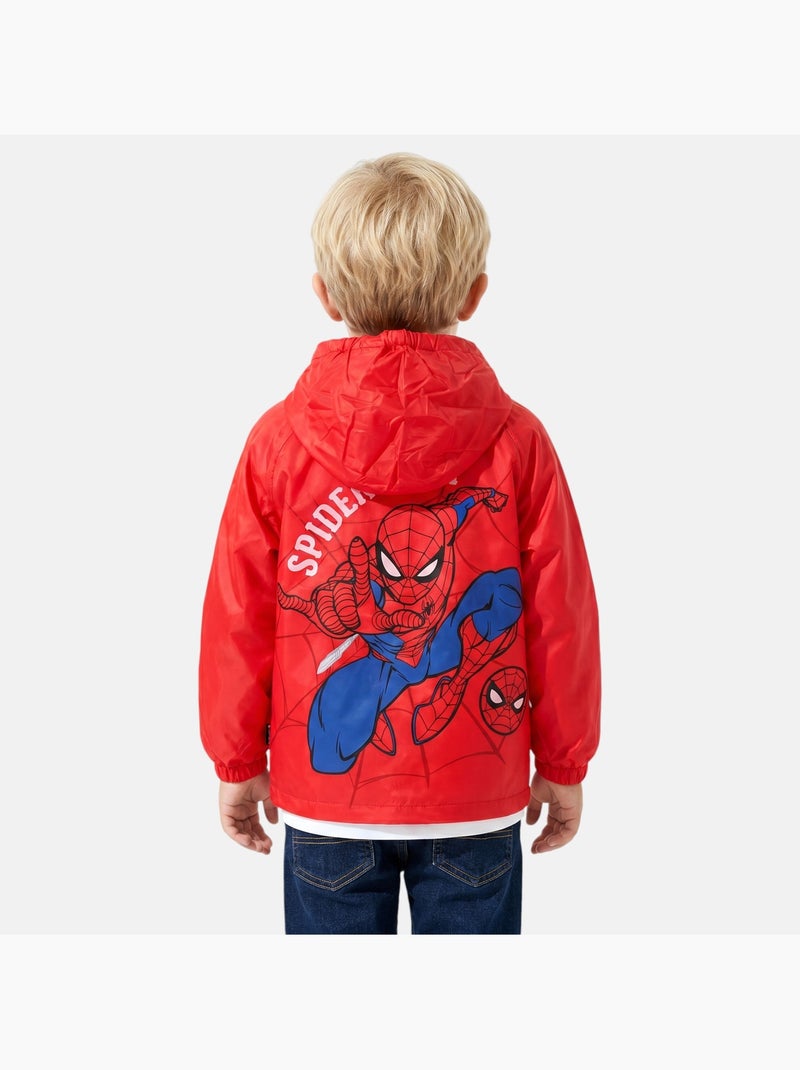 Spiderman - Impermeável infantil Homem Aranha Vermelho - Kiabi