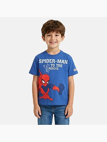 Spiderman - T-shirt manga curta menino