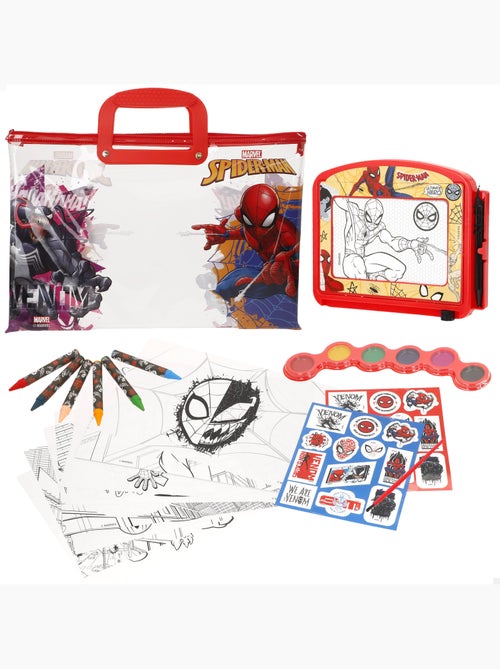 Spiderman conjunto de desenho com acessórios +3 anos - Kiabi