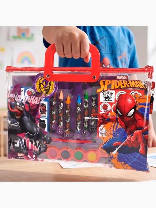 Spiderman conjunto de desenho com acessórios +3 anos - Kiabi