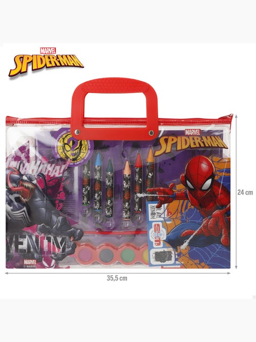 Spiderman conjunto de desenho com acessórios +3 anos - Kiabi