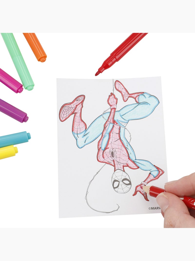 Spiderman conjunto de desenho do em formato de pasta, com 50 peças N/D - Kiabi
