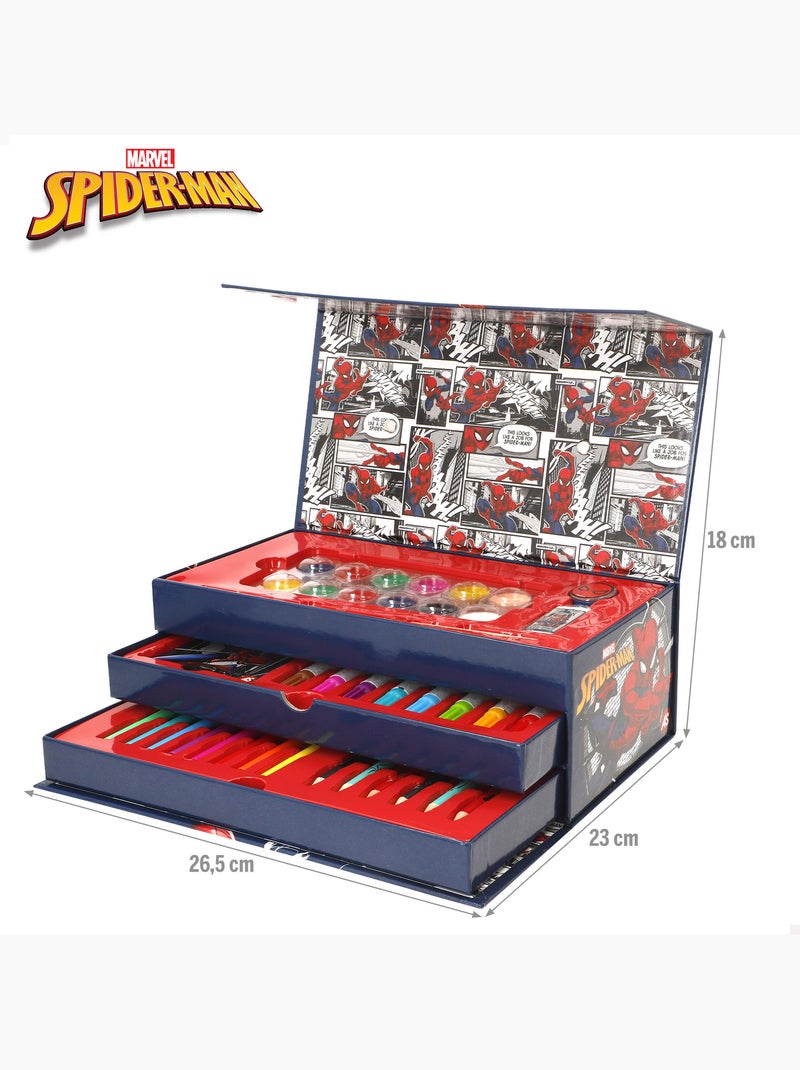 Spiderman conjunto de desenho do em formato de pasta, com 50 peças N/D - Kiabi