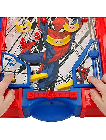 Spiderman pinball de mesa 40x26x5 cm