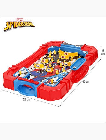 Spiderman pinball de mesa 40x26x5 cm