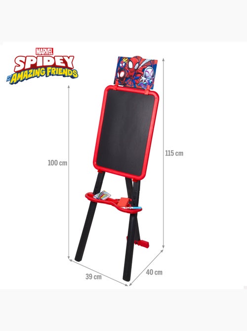 Spidey cavalete de dupla face 2 em 1 com cavalete +3 anos - Kiabi
