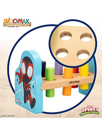 Spidey e sua superequipa Brinquedo martelo para bebê WOOMAX
