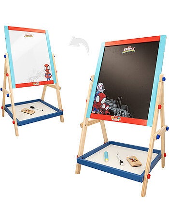 Spidey e sua superequipa Quadro cavalete para crianças 2 en 1 WOOMAX