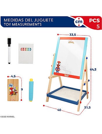 Spidey e sua superequipa Quadro cavalete para crianças 2 en 1 WOOMAX