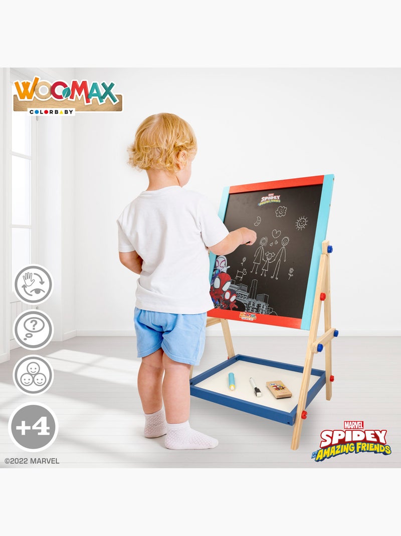 Spidey e sua superequipa Quadro cavalete para crianças 2 en 1 WOOMAX N/D - Kiabi