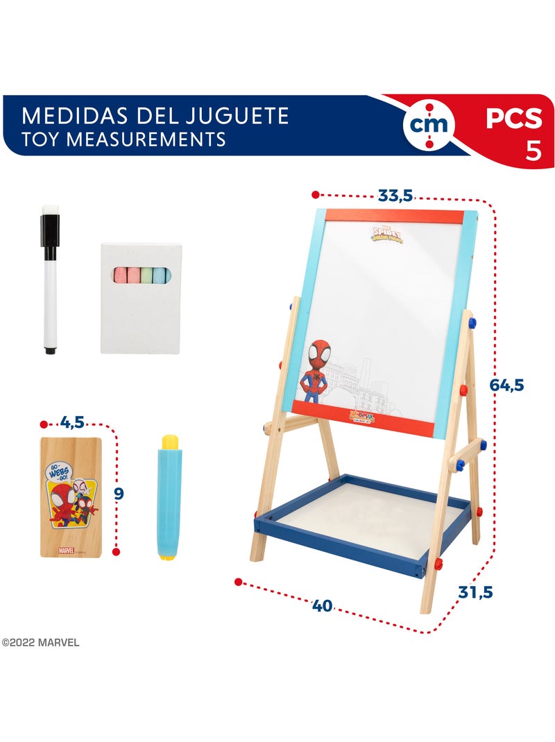 Spidey e sua superequipa Quadro cavalete para crianças 2 en 1 WOOMAX N/D - Kiabi