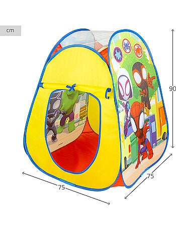 Spidey e sua superequipa tenda pop up infantil 75x75x90 cm